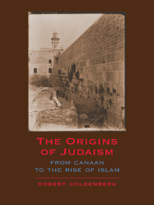 cover image of The Origins of Judaism